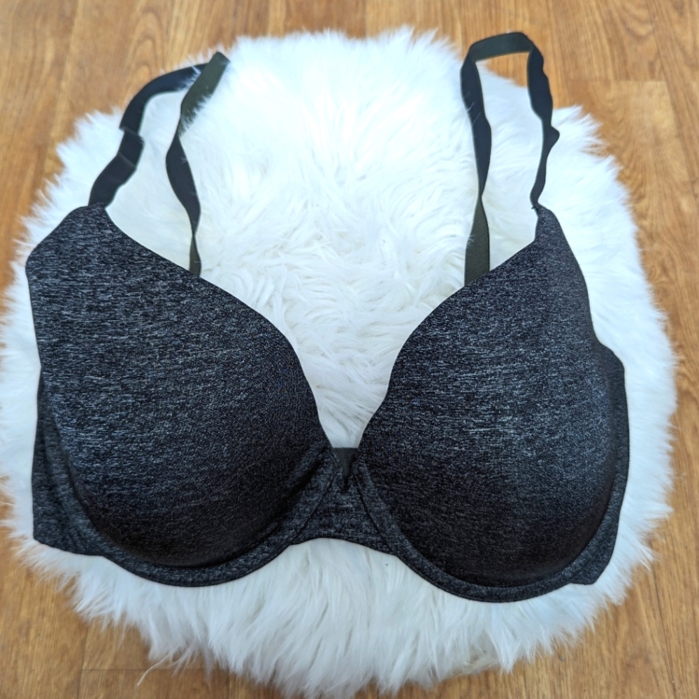 Victoria's Secret Uplift Semi Demi Gray